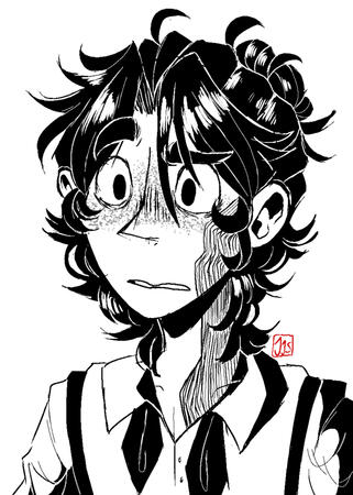 Bust ($3) + Clean Lines ($10) + Monochrome Shading ($3) = $16