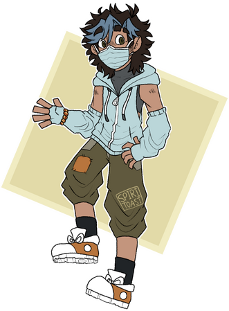 Full Body ($15) + Clean Lines ($10) + Flat Color ($5) + Shape Background (No Cost) = $30 USD