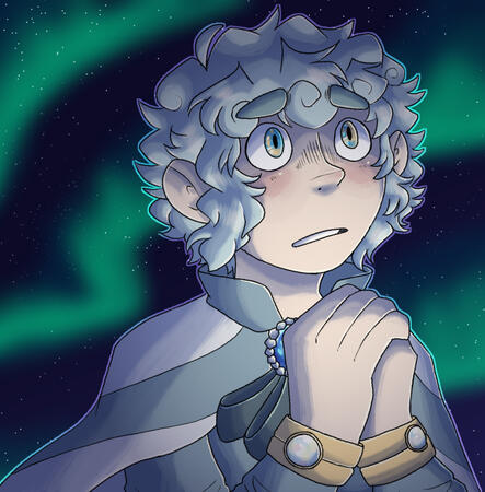 Half Body ($10) + Clean Lines ($10) + Full Render ($15) + Pattern Background ($5) = $40 USD