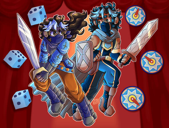 Full Body ($15) + Clean Lines ($10) + Full Render ($15) + Extra Character Cost ($28) + Complex Scene ($15) = $83 USD